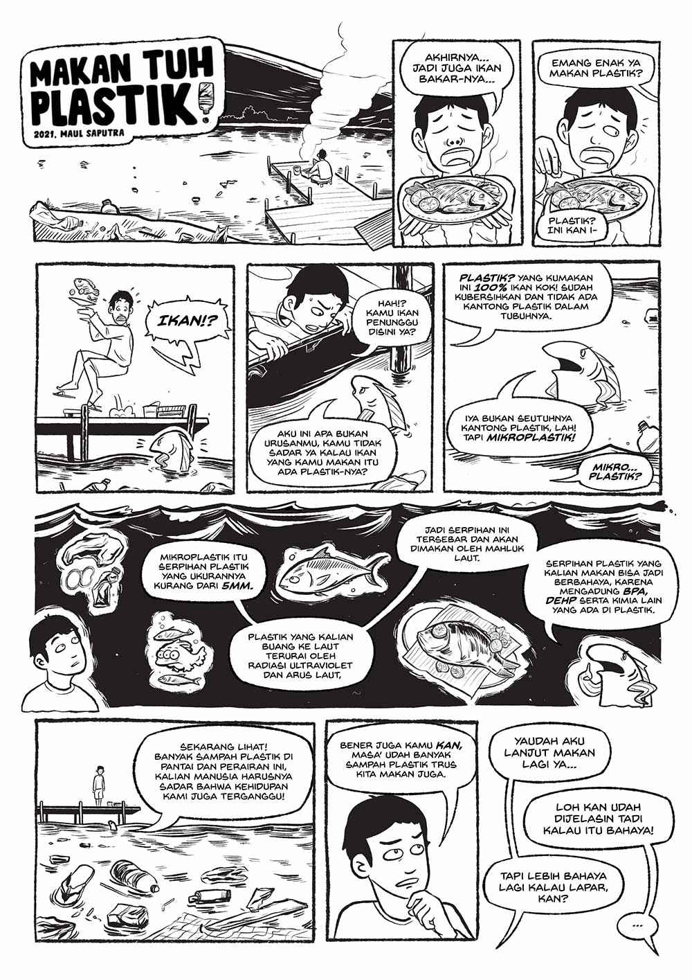 Makan Tuh Plastik!